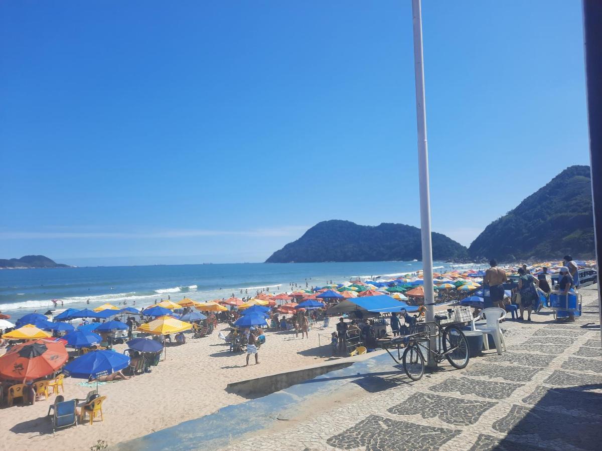 Apto Na Praia Do Tombo A 100M Guarujá Zewnętrze zdjęcie